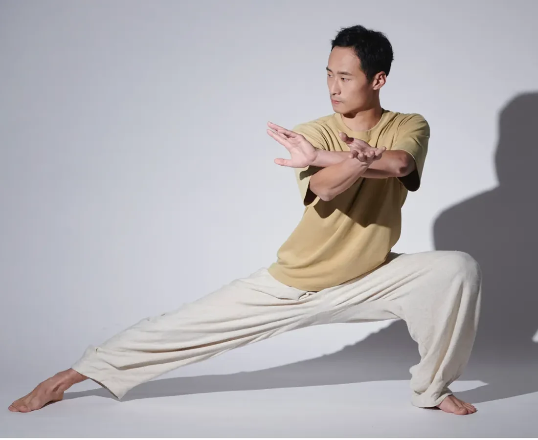 Dean Lee demonstrating Tai Chi